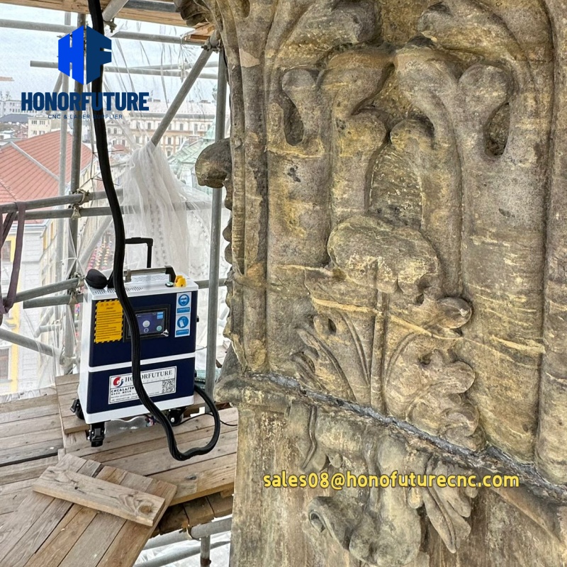 Industrial Laser Paint Removal - Máquina de Limpieza Láser de Pulso