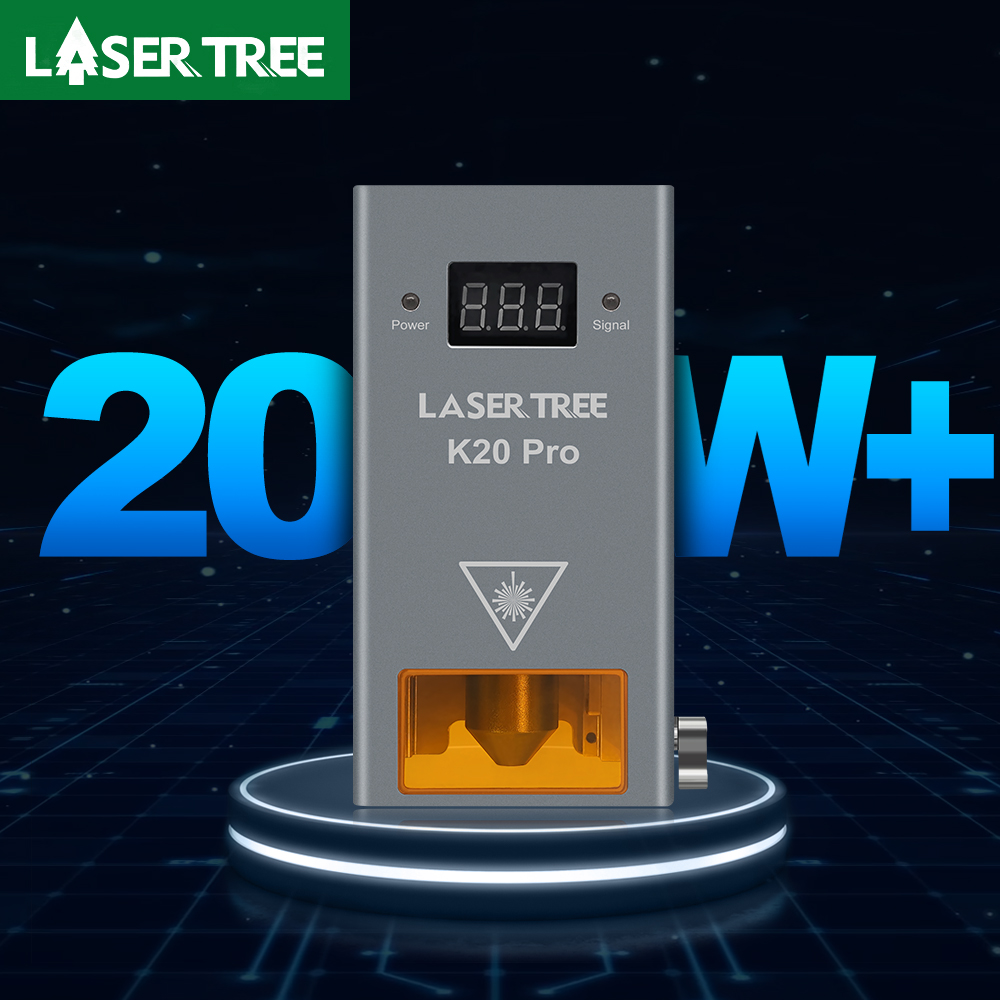 Industrial Laser Engraver - Árbol láser K20 20W cabezal láser