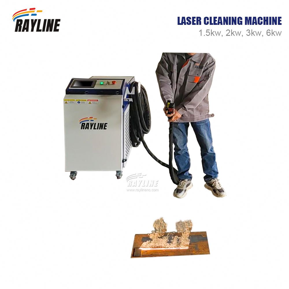 Industrial Laser Paint Removal - Máquina de Limpieza Láser Industrial de