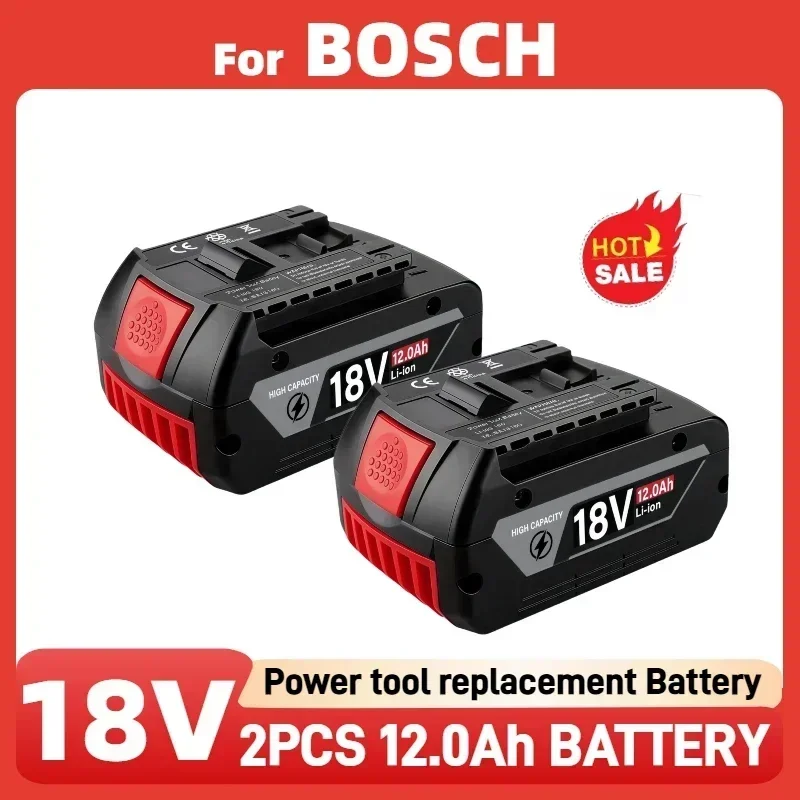 Bosch Drill Gsb 18V - Batería Original de 18V, 8,0/10,0/12,0Ah para