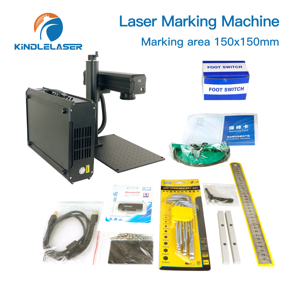 Industrial Laser Engraving Machine For Metal - Máquina de Marcado Láser de Fibra