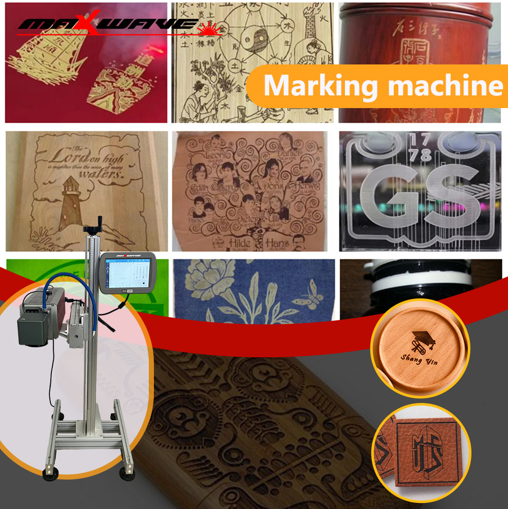 Industrial Laser Printing Machine - Máquina versátil de marcado láser volador
