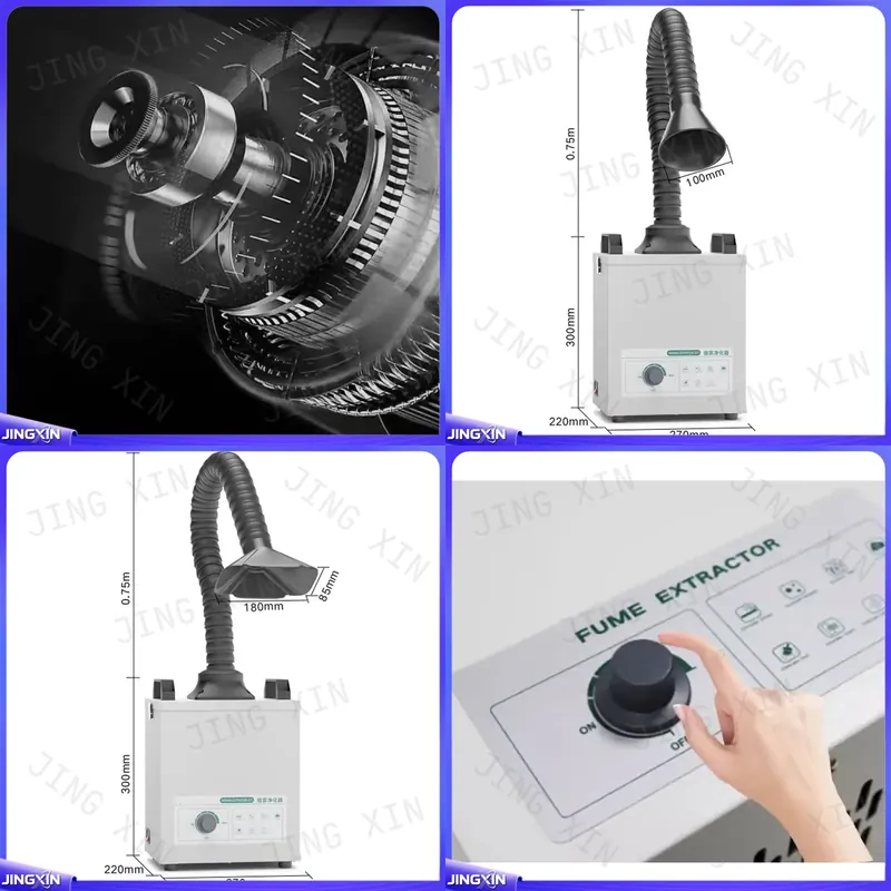 Industrial Laser Engraving Machine For Metal - Purificador de Humo de 120W Personalizado