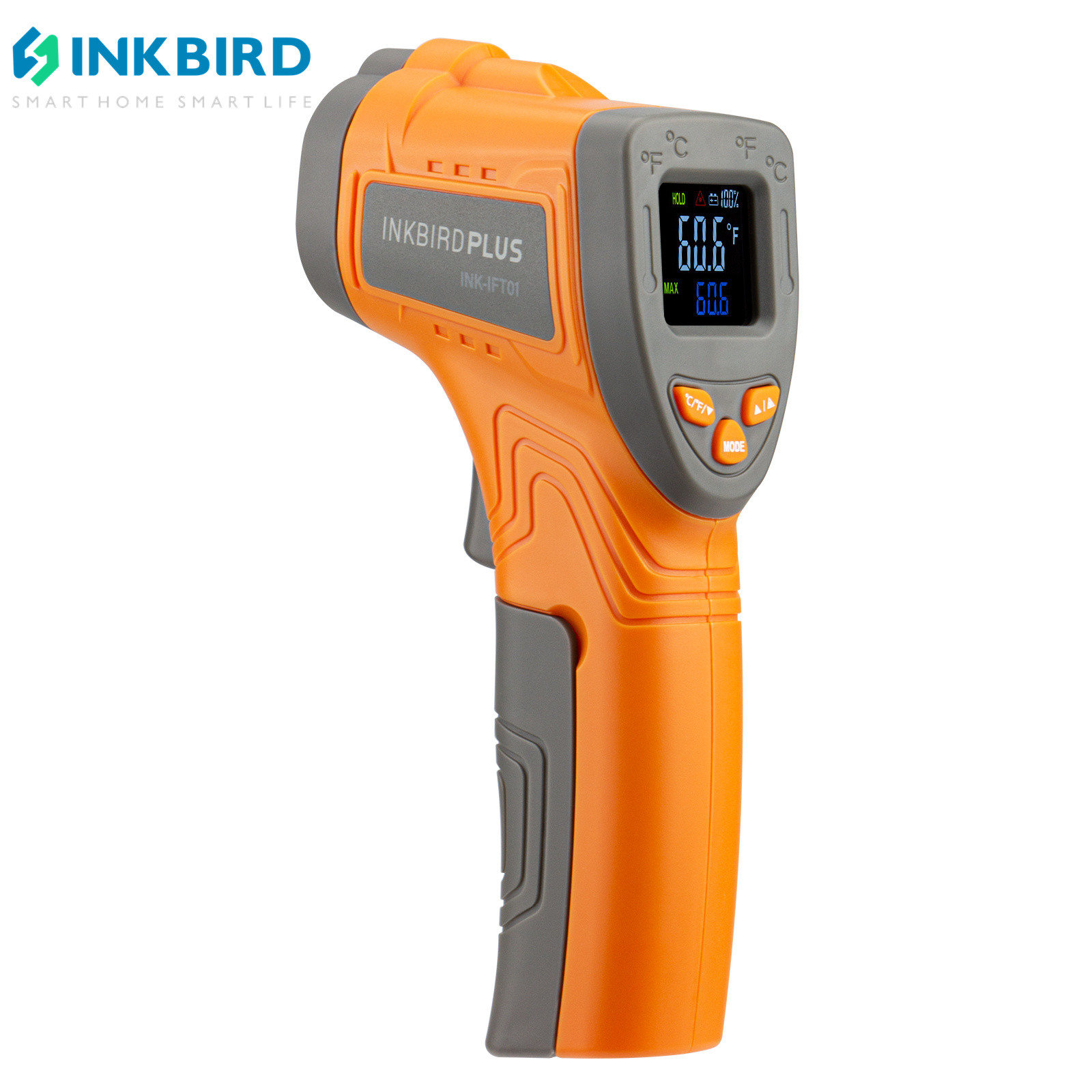Inkbird-termómetro láser infra - Industrial Laser Thermometer reseña y precio