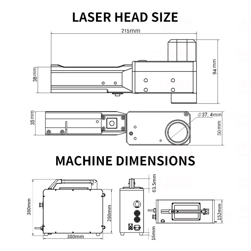 Máquina de Limpieza Láser Port - Industrial Laser Price reseña y precio