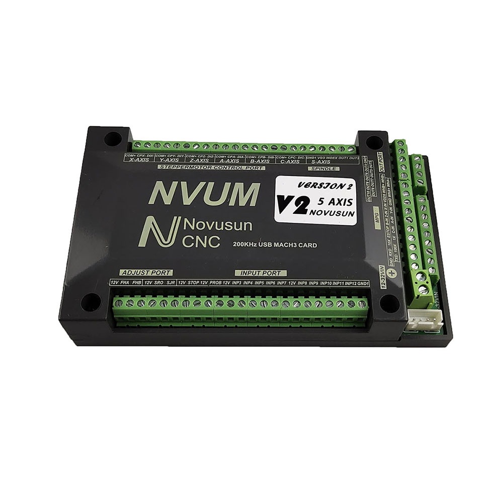 Tarjeta USB NVUM Mach3, enruta - Breakout Board Mach3 reseña y precio