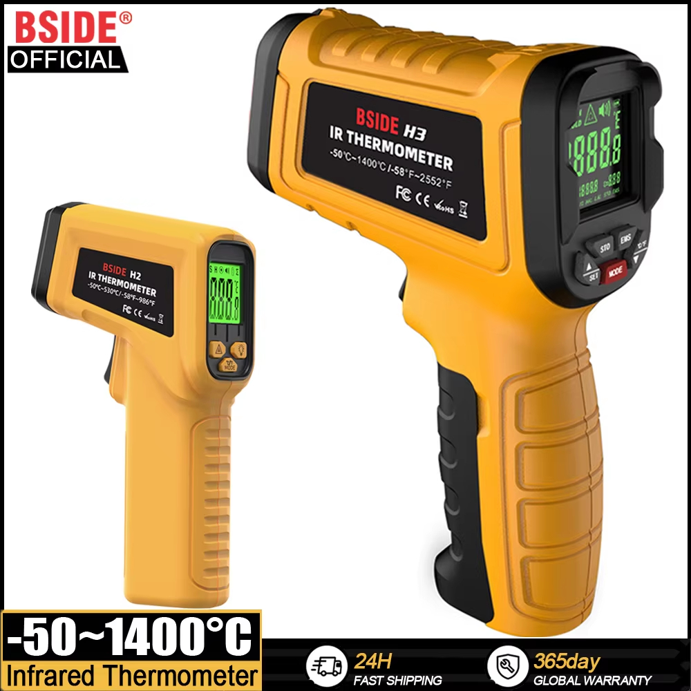 Termómetro infrarrojo BSIDE H2 - Industrial Laser Thermometer reseña y precio