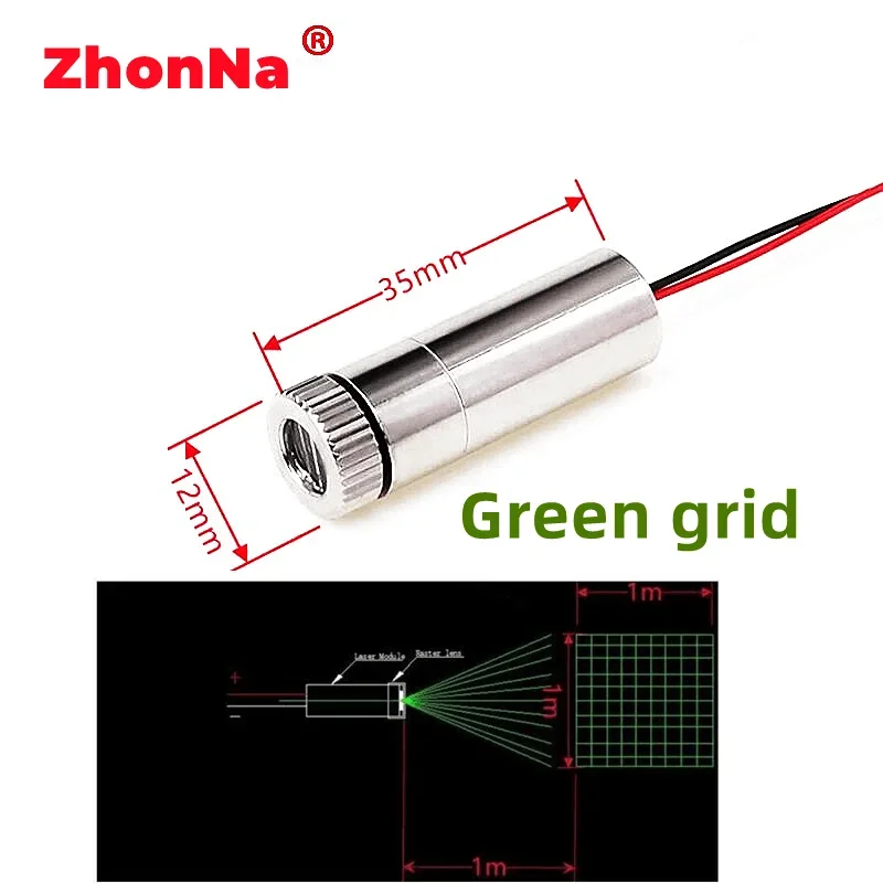 Módulo láser Green Point 532 n - Industrial Grade Laser Pointer reseña y precio