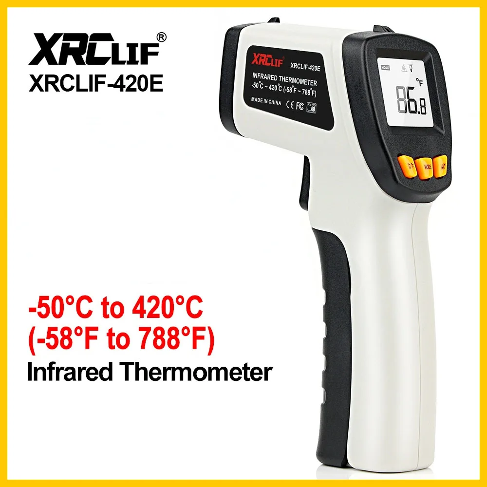 XRCLIF Termómetro infrarrojo P - Industrial Laser Thermometer reseña y precio