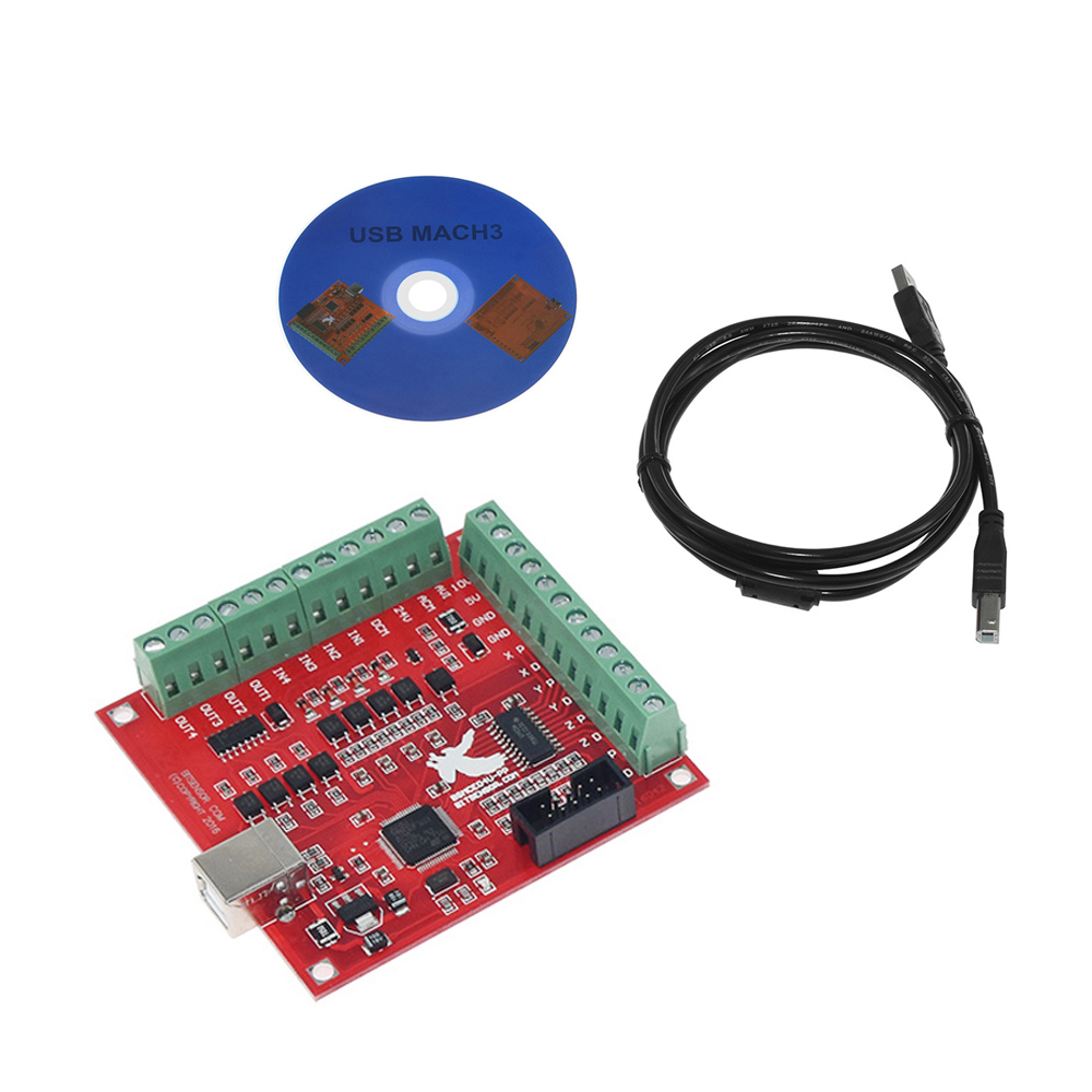 MACH3 CNC USB 100Khz Breakout  - Breakout Board Mach3 reseña y precio