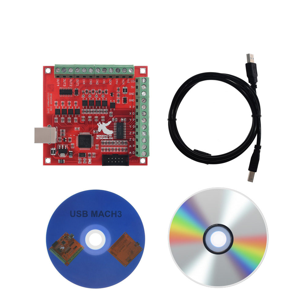 MACH3 CNC USB 100Khz Breakout  - Breakout Board Mach3 reseña y precio