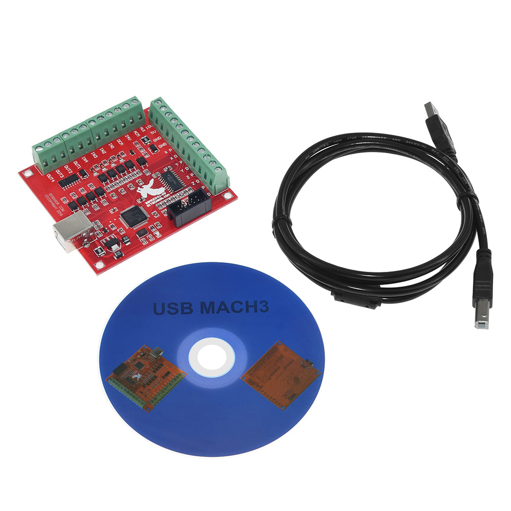 MACH3 CNC USB 100Khz Breakout  - Breakout Board Mach3 reseña y precio