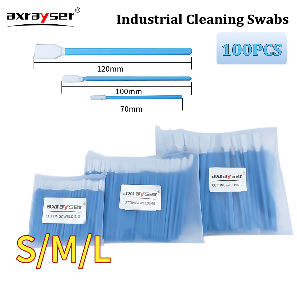 100 Hisopos de Algodón Industr - Industrial Laser For Cleaning reseña y precio