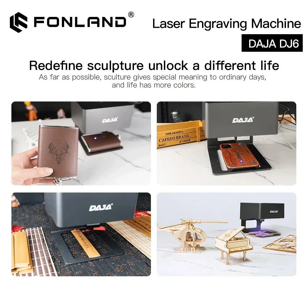 Grabador láser DAJA CNC DIY DJ - Industrial Laser Printing Machine reseña y precio