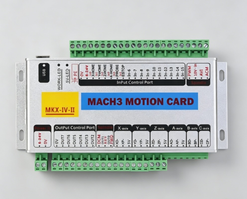 Tarjeta de Movimiento USB de 4 - Breakout Board Mach3 reseña y precio