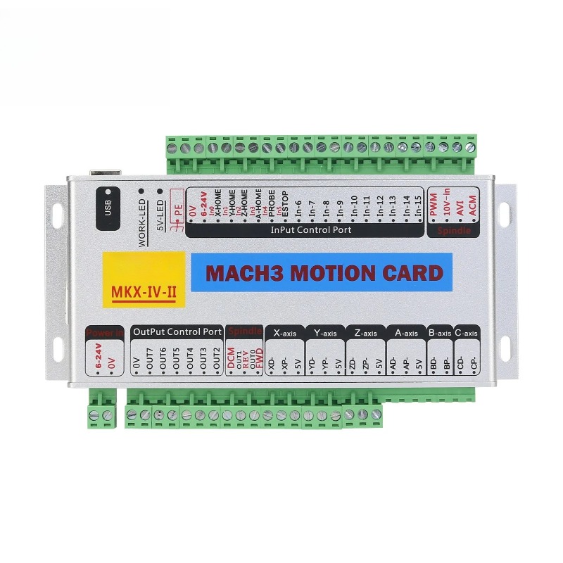 Tarjeta de Movimiento USB de 4 - Breakout Board Mach3 reseña y precio