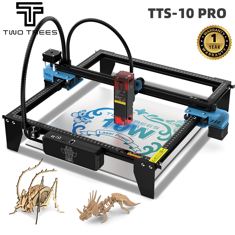 TWOTREES TTS-10 Pro grabador l - Industrial Laser Etching Machine reseña y precio