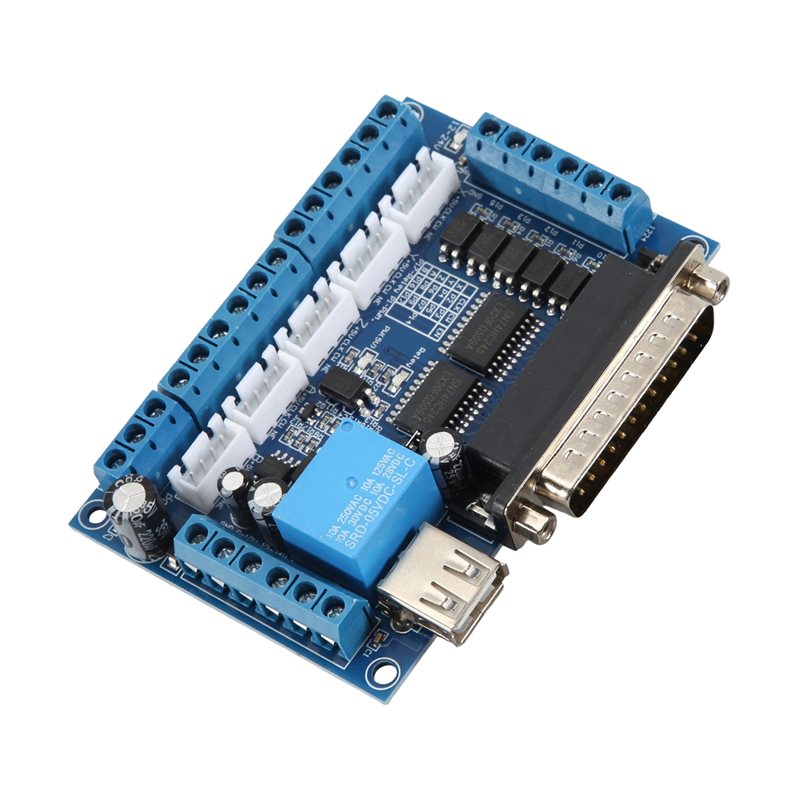 Placa Controladora AT05 para M - Breakout Board Mach3 reseña y precio