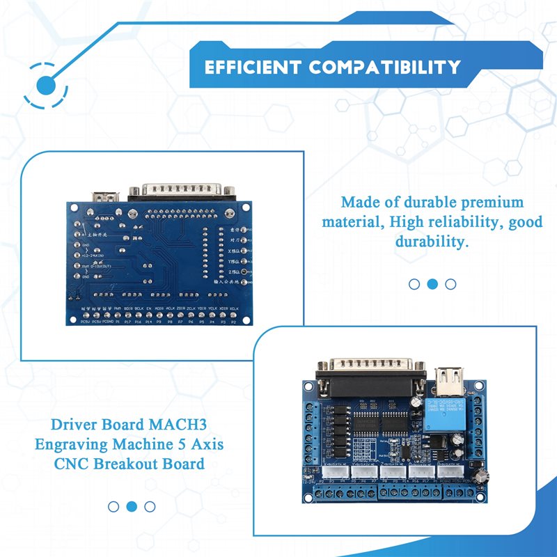 Placa Controladora AT05 para M - Breakout Board Mach3 reseña y precio