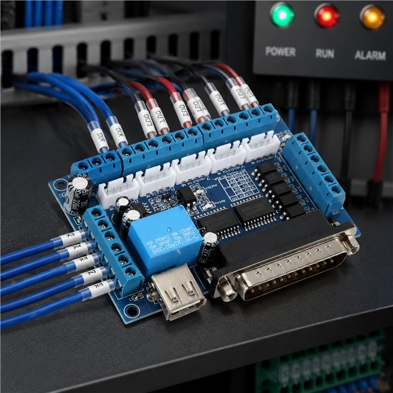 Placa Controladora AT05 para M - Breakout Board Mach3 reseña y precio