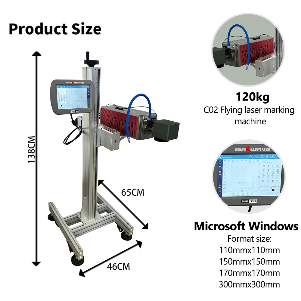 Máquina versátil de marcado lá - Industrial Laser Printing Machine reseña y precio