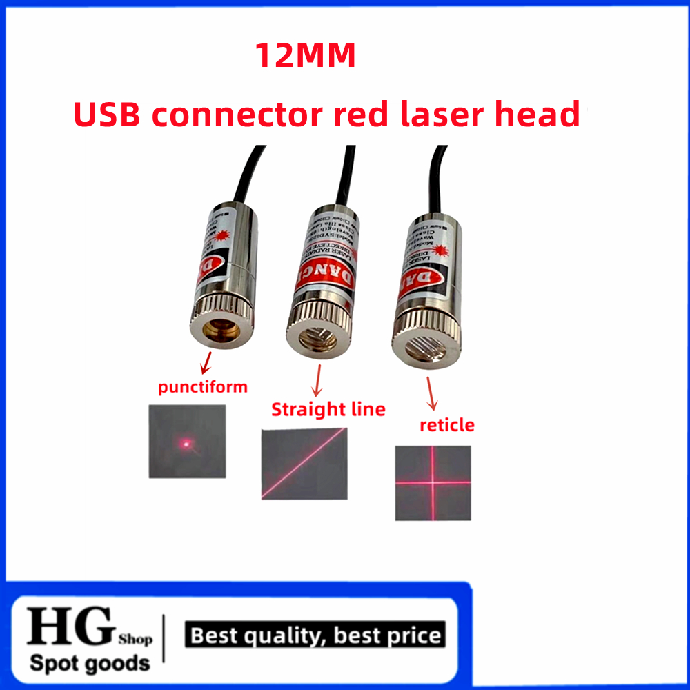 Cabezal láser rojo de enfoque  - Industrial Laser Module reseña y precio