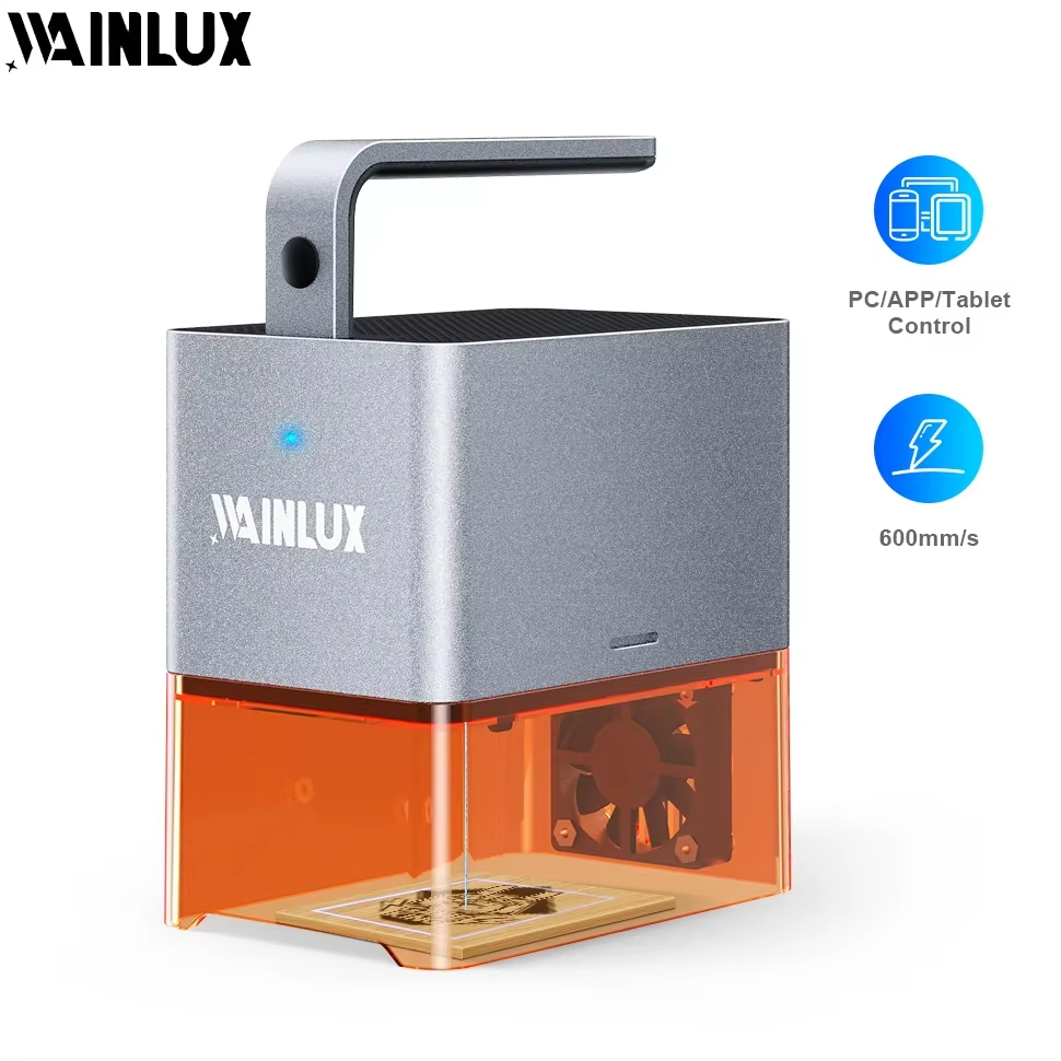 Grabador láser WAINLUX Z4 de 6 - Industrial Laser Printing Machine reseña y precio